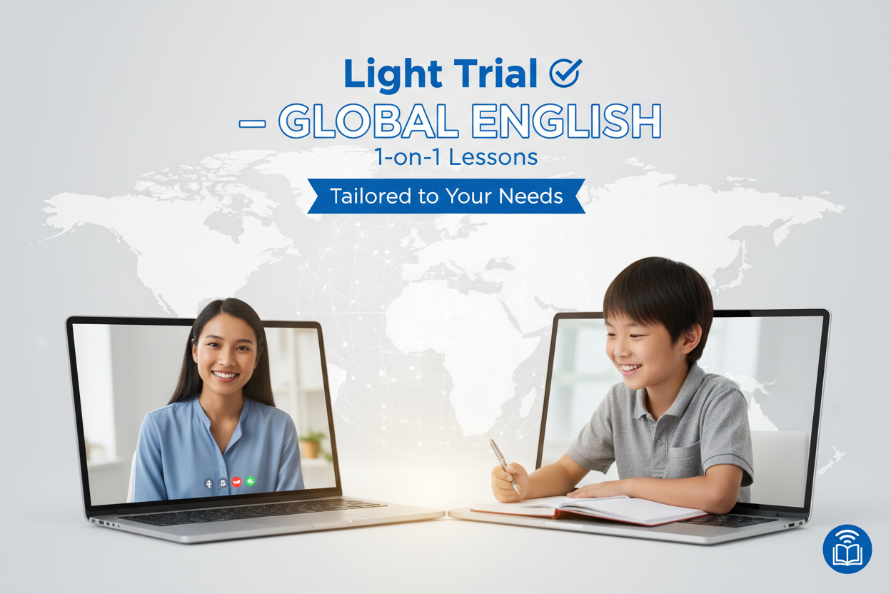 Light Trial | GLOBAL ENGLISH 1-on-1 Lessons